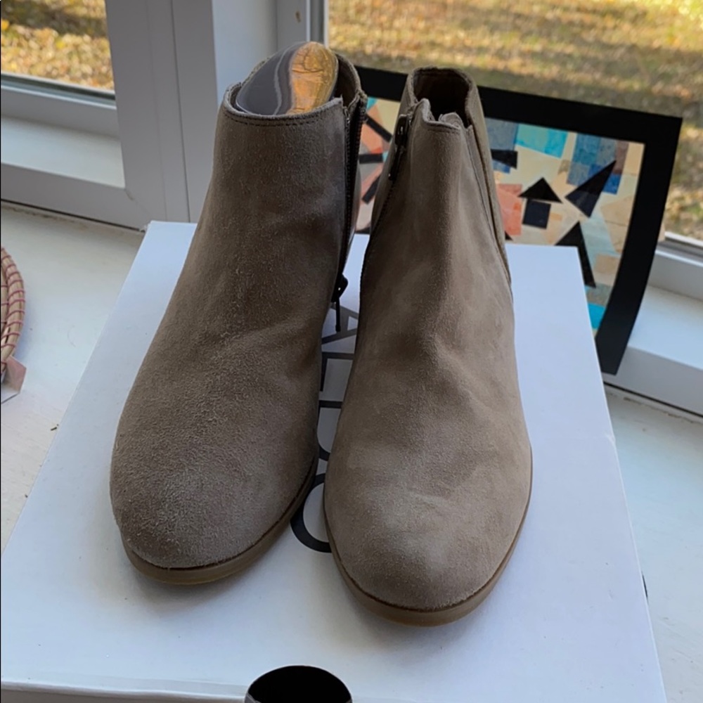 New with Box Aldo Suede Ankle Boots